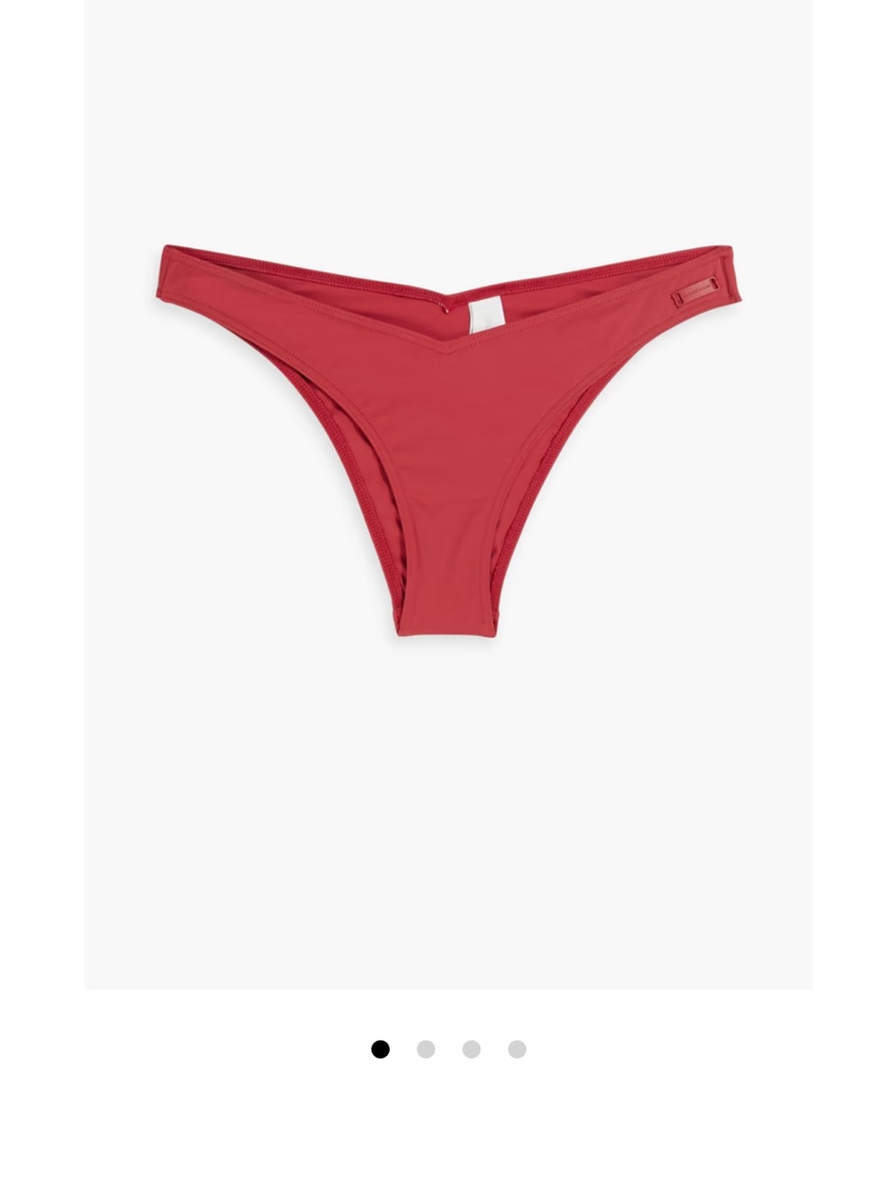 Zimmermann Red Bikini Bottom